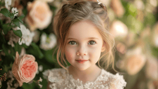  How to Dress Your Little Girl for a Spring Wedding