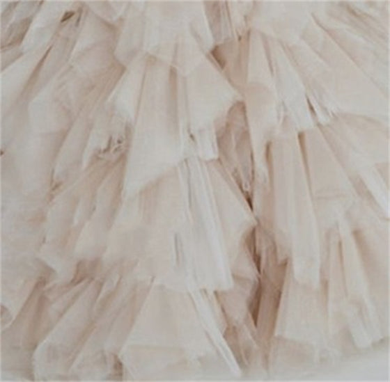 Vanessa - Elegant and Flowing Puffy Ball Gown