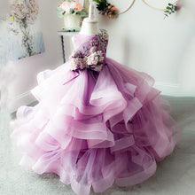  Lea - Beautiful Lace Puffy Princess Dress