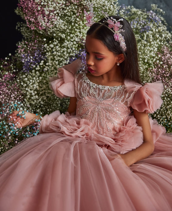 Aurora - A beautiful Boho Tulle Lace Sleeveless Dress